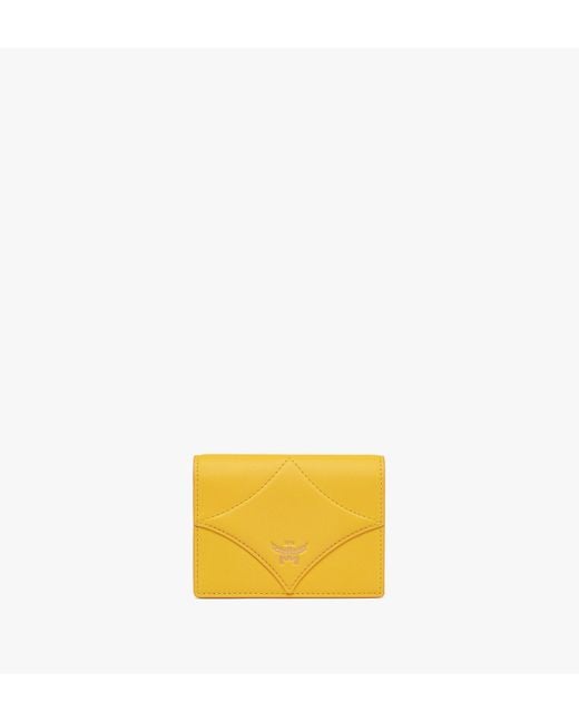 MCM Yellow Wallets