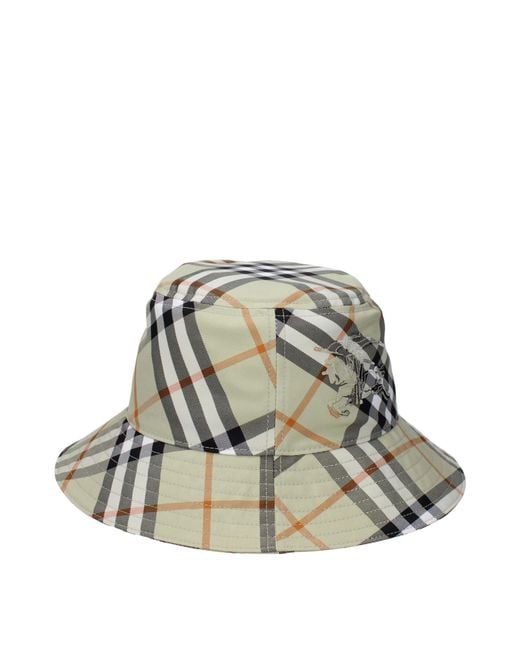 Burberry Green Fabric Bucket Hat