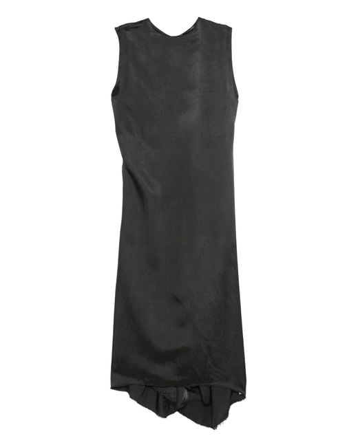 FEDERICO CINA Black Corset Maxi Dress