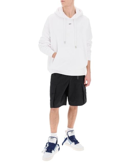 Off-White c/o Virgil Abloh Skate Hoodie mit Off -Logo in White für Herren