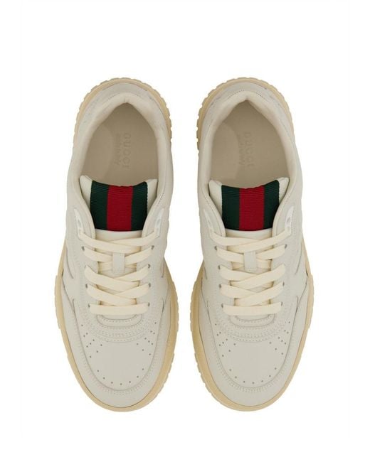Gucci White Sneaker Re-Web