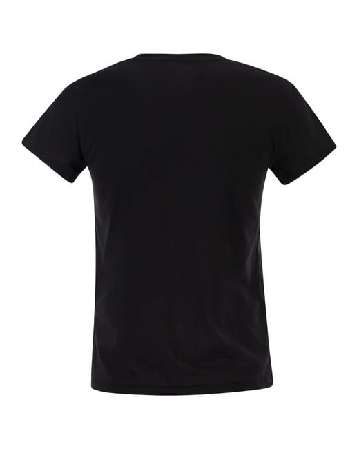 Polo Ralph Lauren Black Classic Fit Crew Neck T Shirt