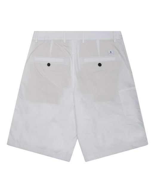 Department 5 White Shorts Patrick for men