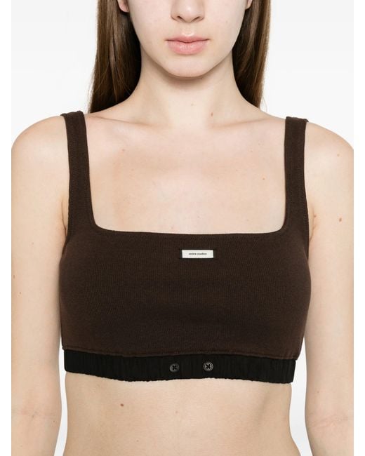 Entire studios Brown Lounge Bra