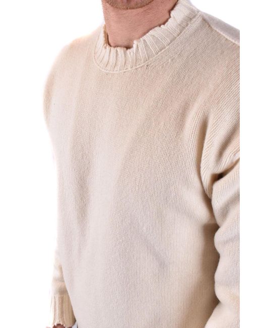 Isabel Benenato Natural Sweaters for men