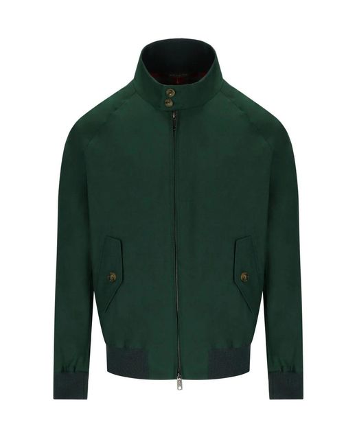 Baracuta Green G9 Harrington Racing Bomber Jacket