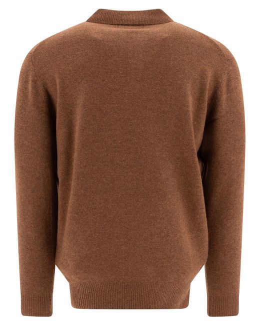 Beams Plus Brown Polo Shirts for men