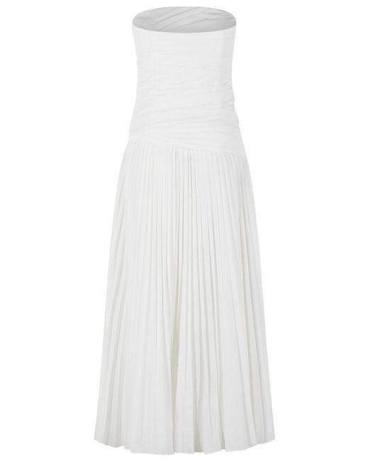 Jonathan Simkhai 'arie' Witte Polyester Jurk in het White