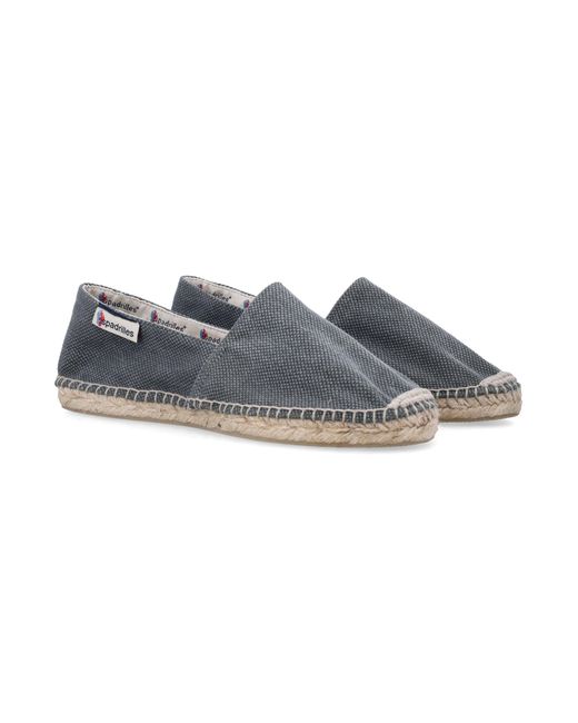 Espadrilles Gray Flat Shoes