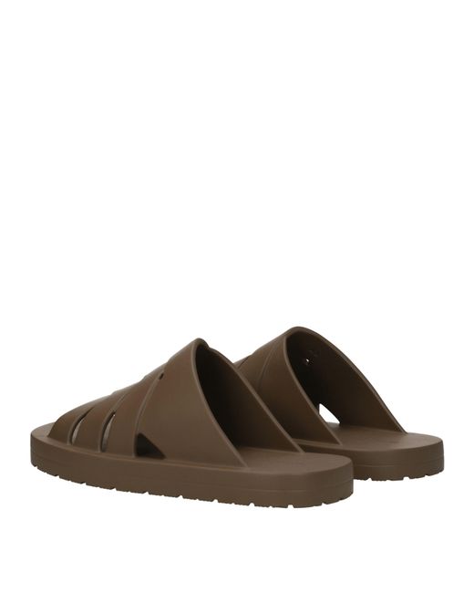 Bottega Veneta Brown Sandals And Clogs/Liana Rubber