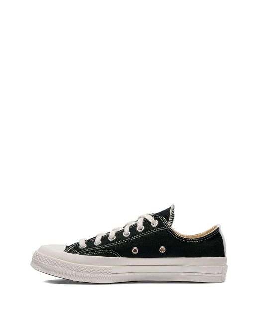 Comme des Garçons White Comme Des Garcons Chuck Taylor Low Top Sneakers for men