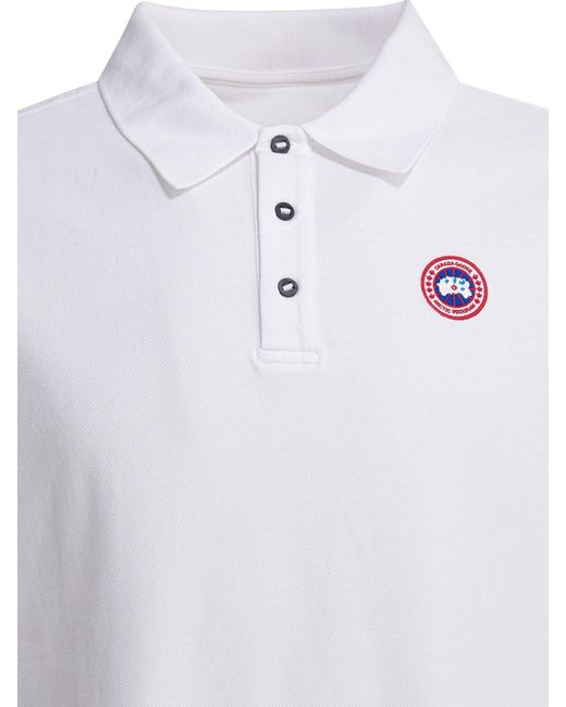Canada Goose Poloshirts Van in het White voor heren