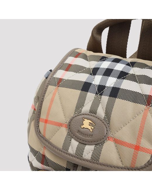 Burberry Multicolor Mini Check Backpack