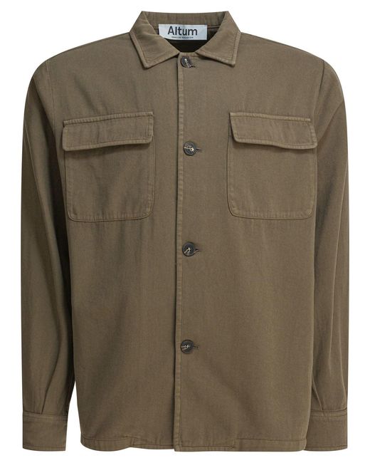 Altum Green Cotton Jacket