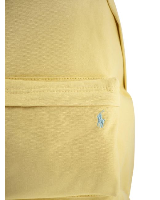 Polo Ralph Lauren Canvas Backpack in het Yellow voor heren