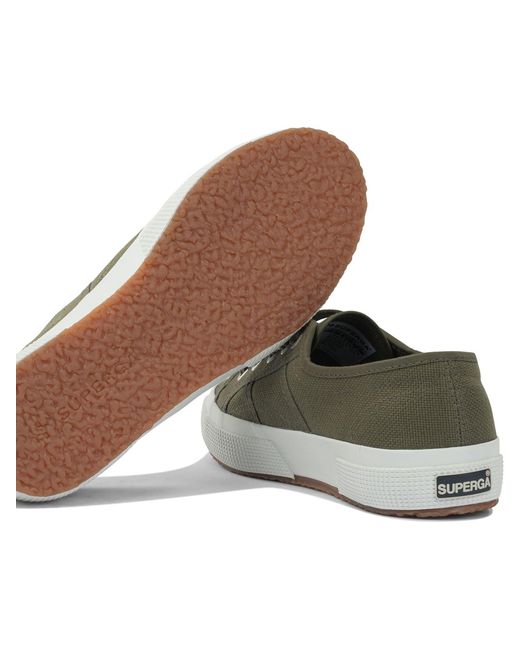 Superga Green Sneakers & Slip-On
