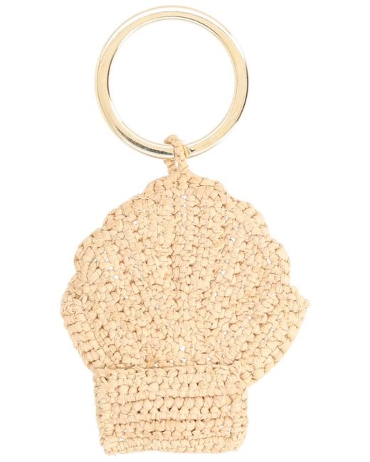 Manebí Natural Keyring Raffia