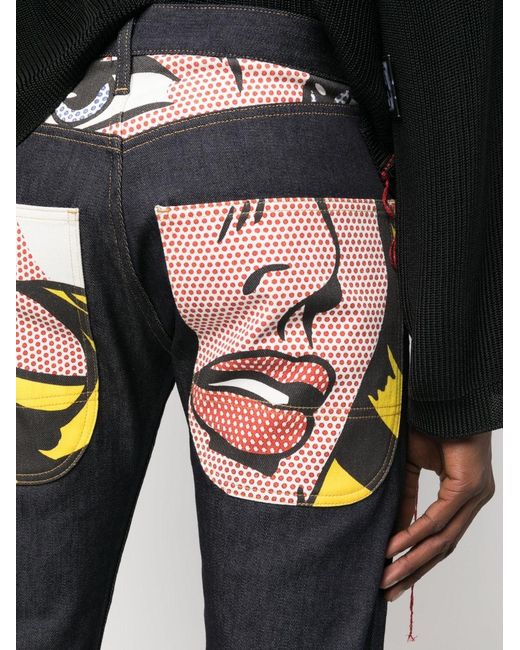 Junya Watanabe Broek in het Blue voor heren