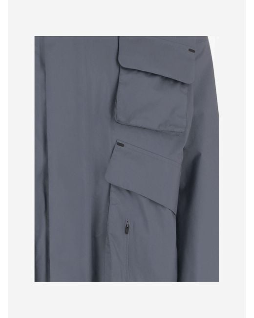 Save The Duck Blue Nylon Jacket