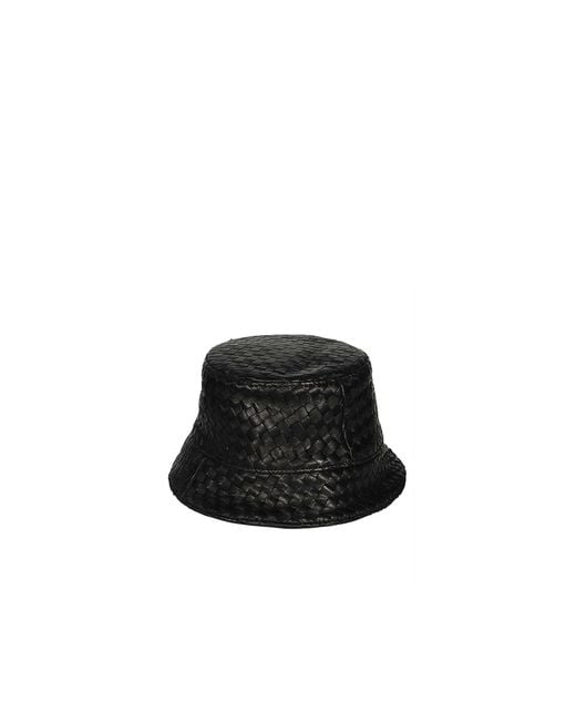Bottega Veneta Black Bucket Hat for men