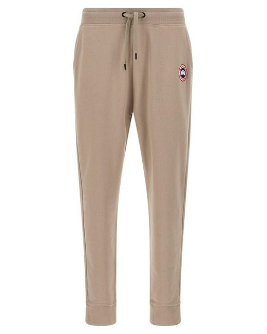 Canada Goose Natural Huron Pants Beige for men