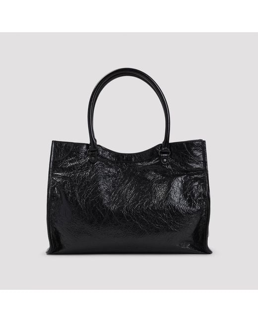 Balenciaga Black Le City Tote S Bag