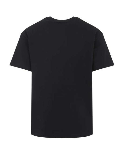 Givenchy Black T Shirt With Embroidered Logo