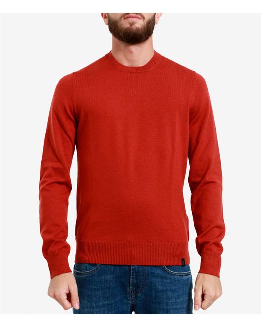 Fay Red Sweaters for men