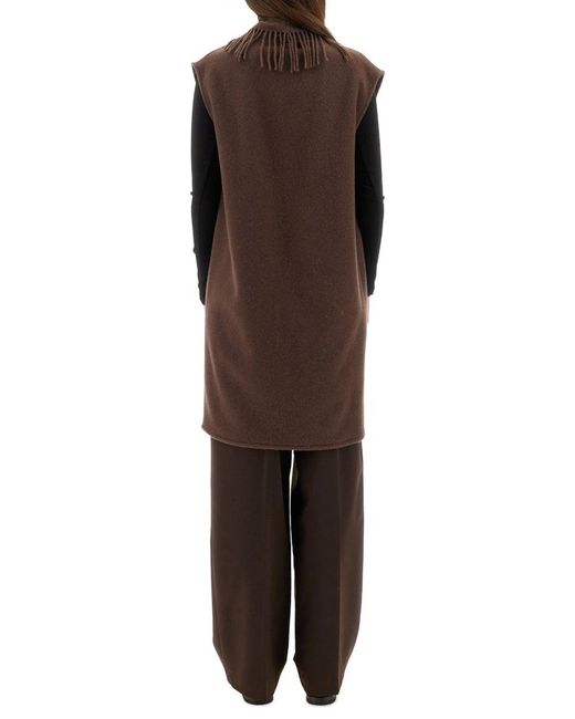 Herno Brown Resort Sleeve Made Of Warmy And Ultralight Nylon Jacket