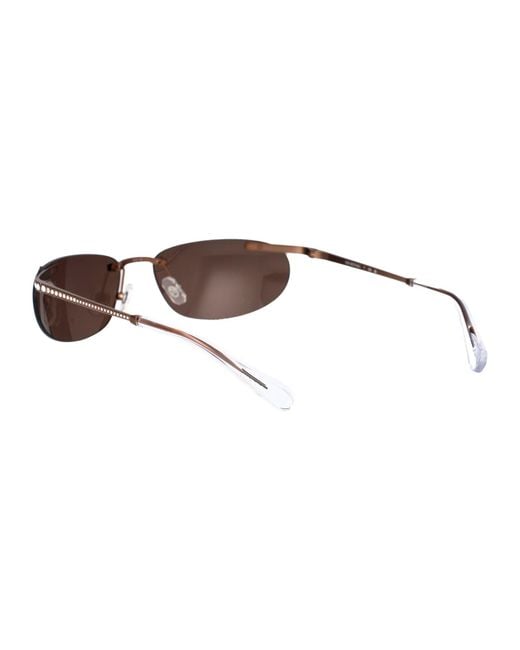 Swarovski Brown Sunglasses