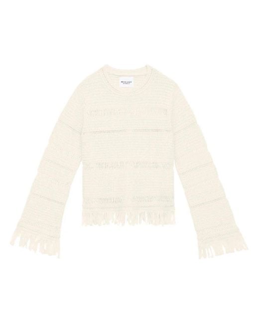 Maglione Di Azilis di Isabel Marant in White