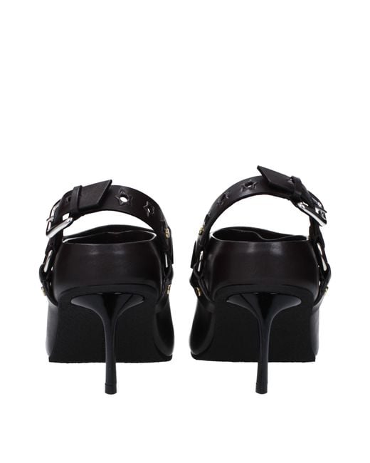 Stella McCartney Black Stella Mc Cartney Elyse Sandals Eco Leather/Coffee