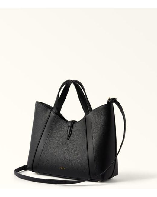 Furla Black Goccia S Tote