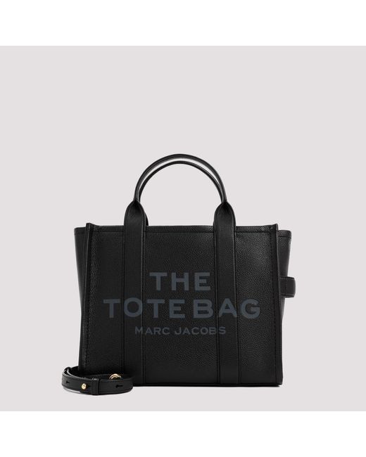 Marc Jacobs Black The Leather Small Tote Bag