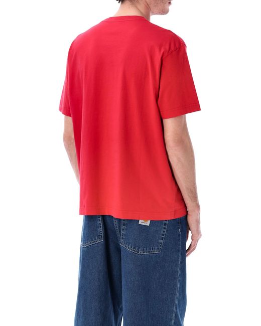 COLORFUL STANDARD Red T Shirts And Polos for men