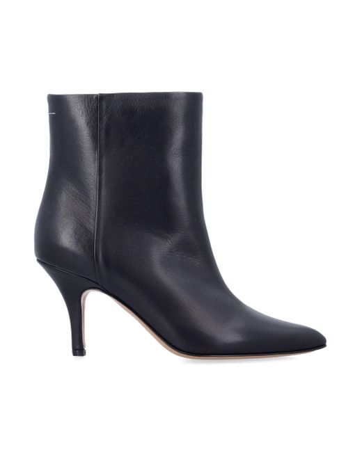 MM6 by Maison Martin Margiela Blue Flache Schuhe schwarz