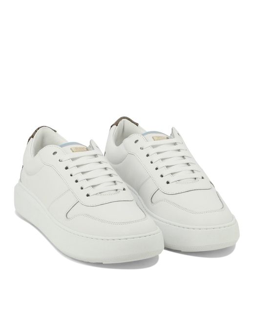Sneaker con monogramma di Herno in White