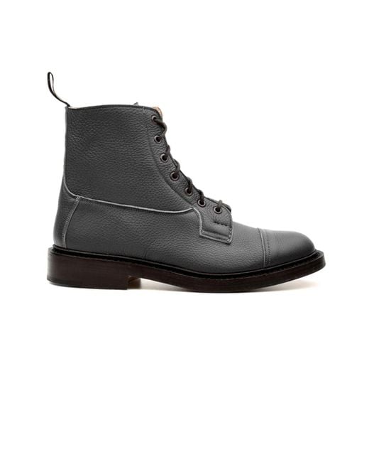Tricker's Tricker 's Stiefel grau in Black für Herren