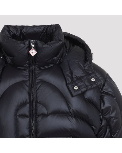 Casablanca Black Quilted Puffer Jacket