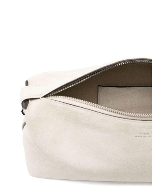 Totême Natural Suede Leather Clutch