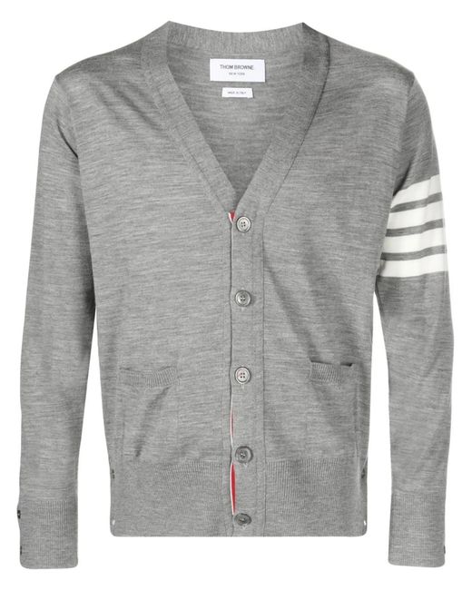 Thom Browne Vest Met V-hals in het Gray