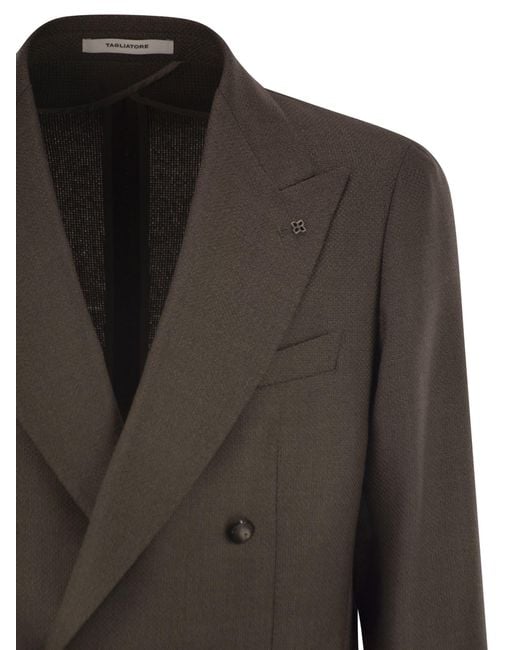Tagliatore Green Giacca Warner Tabacco for men