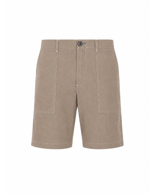 Paul Smith Natural Patch Pkt Shorts for men