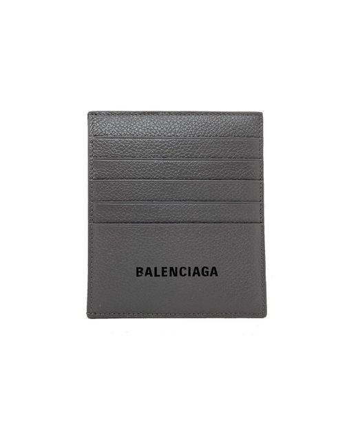 Balenciaga Kartenetui mit -Logo in Gray für Herren