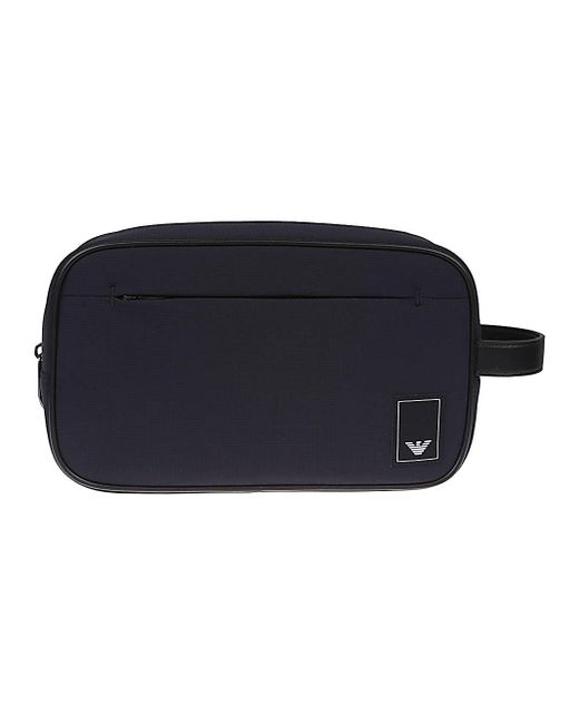 Emporio Armani Logo Nylon Beauty Fall in Blue für Herren