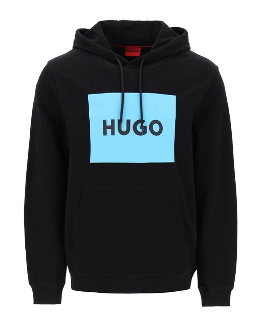 HUGO Duratschi Sweatshirt mit Kiste in Black für Herren