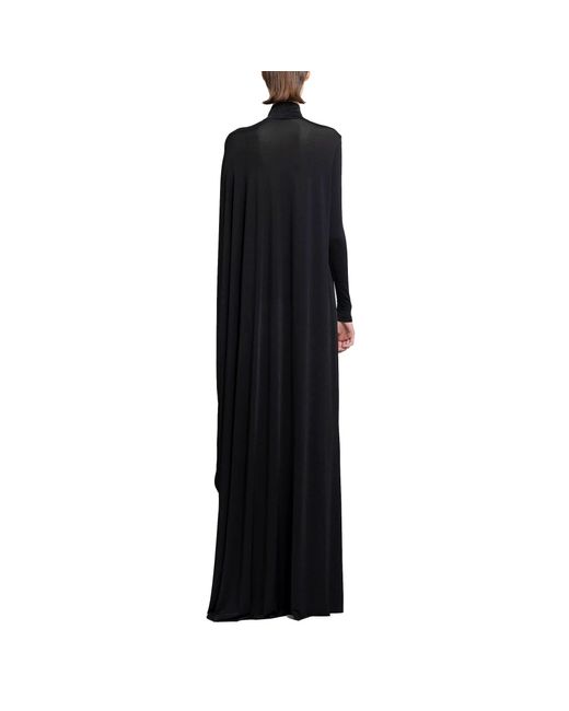 Balenciaga Black Minimal Maxi Dress