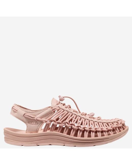 Keen Pink Uneek Leather Sandals