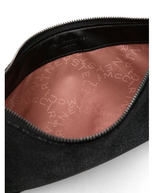 Stella McCartney Black Falabella Schultertasche