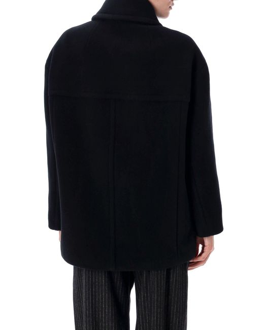 Isabel Marant Black Fiby Coat
